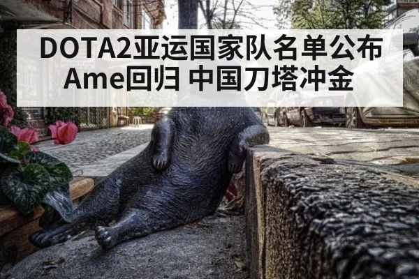 DOTA2亚运国家队名单公布 Ame回归 中国刀塔冲金